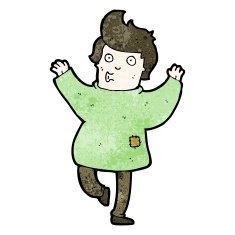 cartoon dancing man N90
