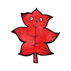 Cartoon Leaf N116