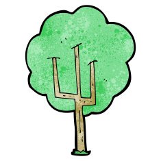 Cartoon Tree N239