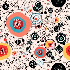 Abstract background doodle pattern N2