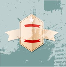 Retro label background N2
