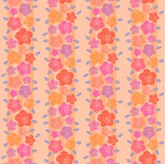 Vertical Flower Design