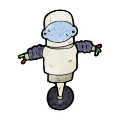 Cartoon Robot N432