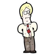 cartoon office guy N20