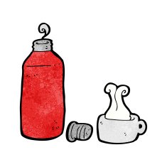 cartoon vacuum flask N6