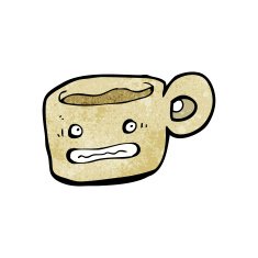 Cartoon Coffee Cup N69