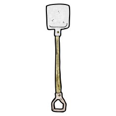 cartoon spade N11