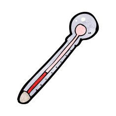 Cartoon Thermometer N32