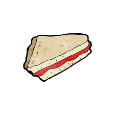 Cartoon Cake Slice N10