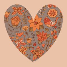 Floral heart N9