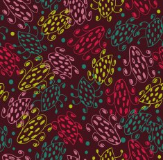 Abstract creative seamless pattern