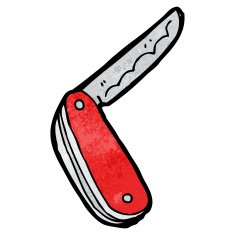 cartoon pocket knife N5
