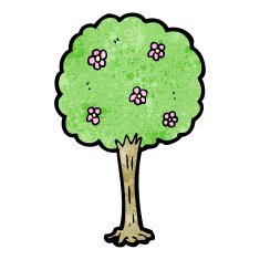 Cartoon Tree N248
