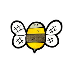 Cartoon Bee N174