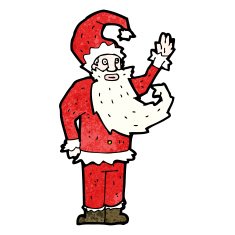 Cartoon Santa Claus N484