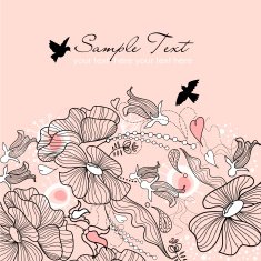 Flower doodle N382