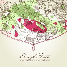 Flower doodle N384