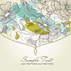 Flower doodle N385