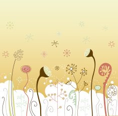 Flower doodle N389