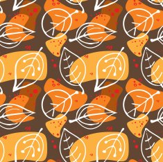 Seamless autumn leaves N2