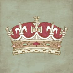 crown doodle N48