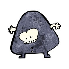 cartoon halloween ghoul N25