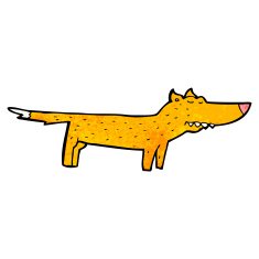Cartoon Fox N191