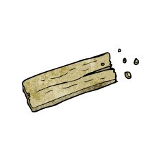 Cartoon Wooden Peg N12
