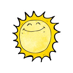 Cartoon Sun N98