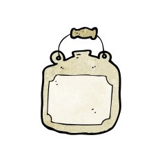 cartoon old clay pot N6
