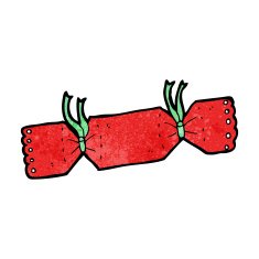 cartoon christmas cracker N65