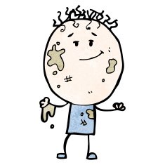 cartoon dirty boy N6