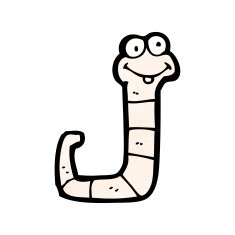 Cartoon Worm N65