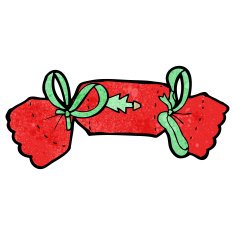 cartoon christmas cracker N67