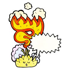 lotus flower with speech bubble cartoon N5