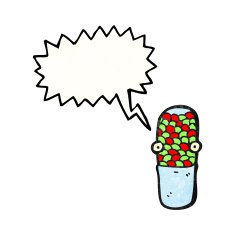 cartoon medical pill N8