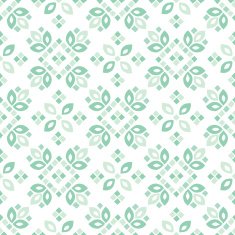 Abstract geometrical pattern with hand drawn elements
