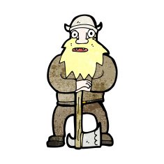 cartoon viking N41