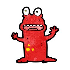 Cartoon Frog N103