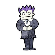 Cartoon Vampire N252
