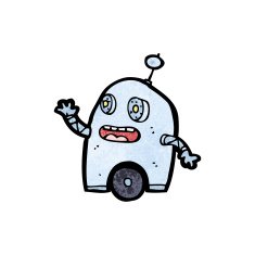 Cartoon Robot N439