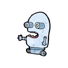 Cartoon Robot N441