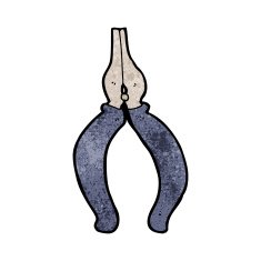 Cartoon Pliers N36