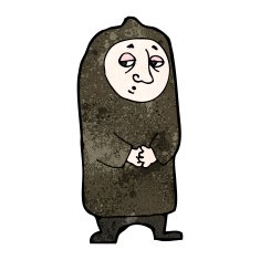 Cartoon Monk N8