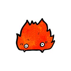 cartoon furry little monster N16