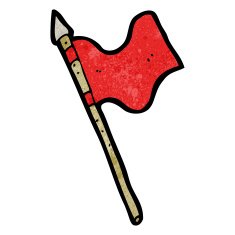 cartoon flag N19