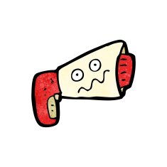Cartoon Megaphone N9