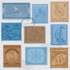 Marine Stamp Set