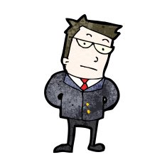 Cartoon Businessman N55