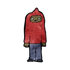 cartoon man wearing hooded top N6